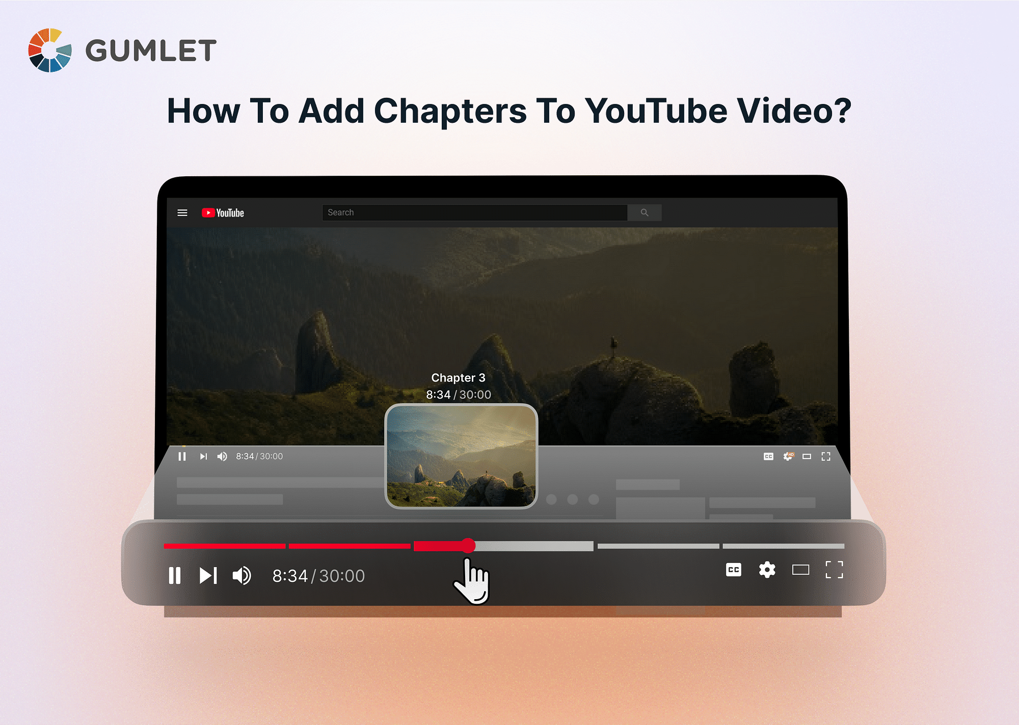 How to add chapters to YouTube Video?