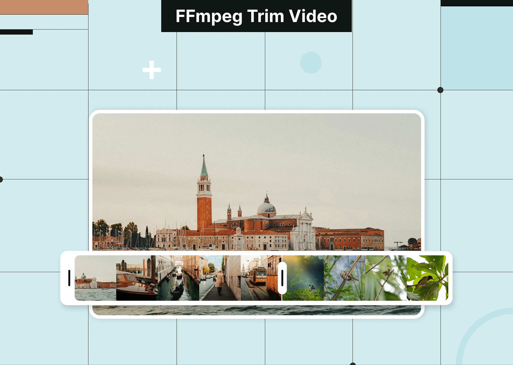 How to trim video using FFmpeg?