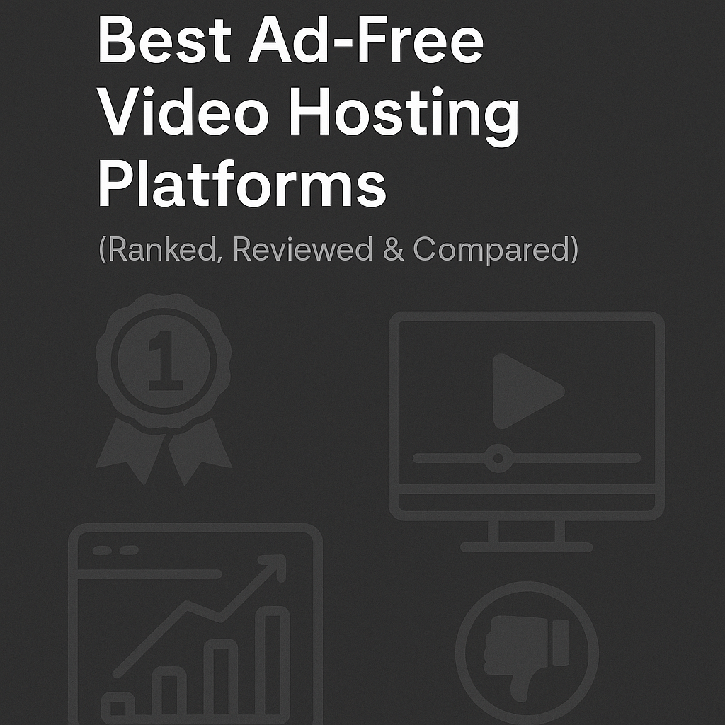 Best Ad-Free Video Hosting Platforms (Ranked, Reviewed & Compared)