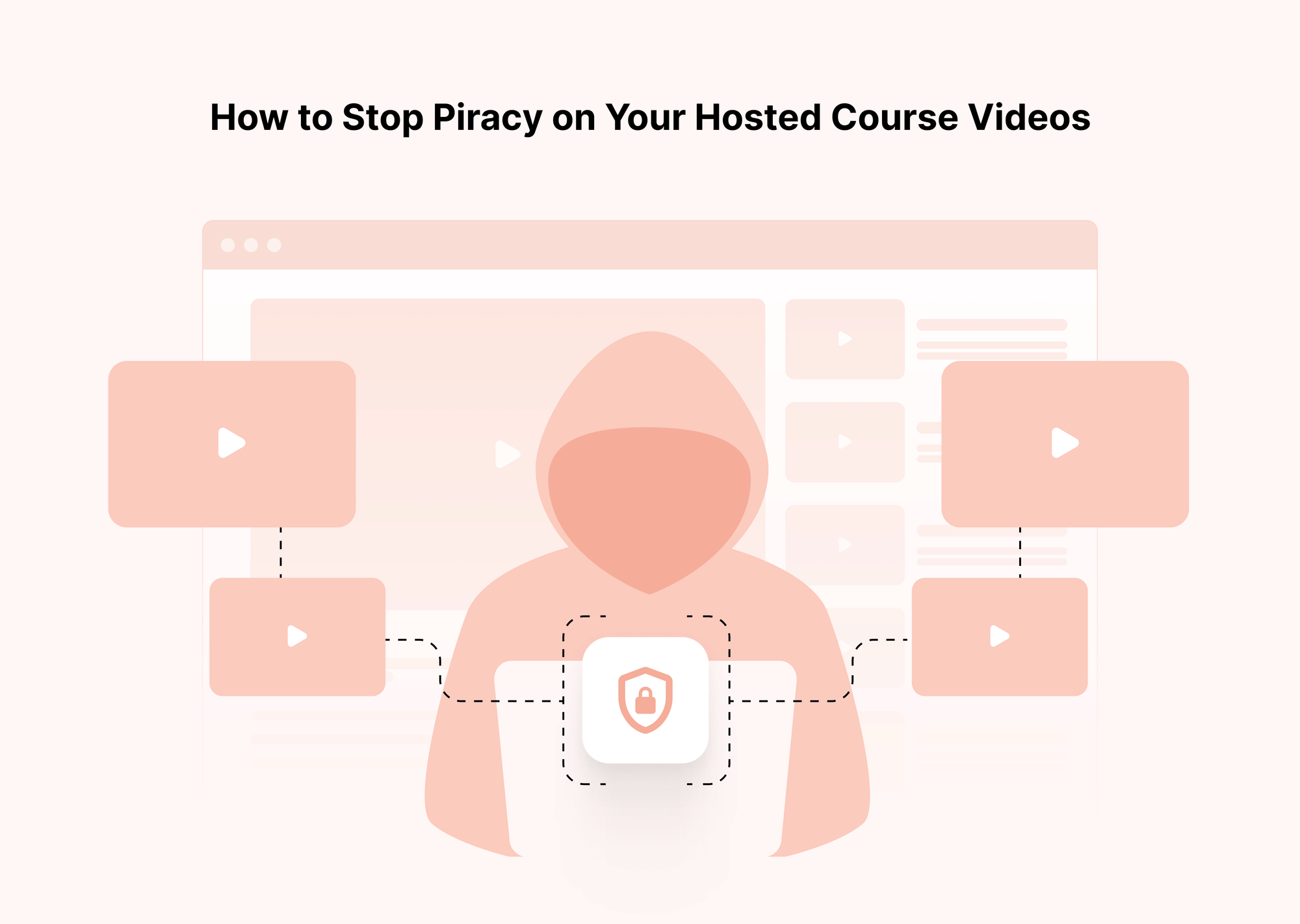 How to Stop Piracy on Your Hosted Course Videos