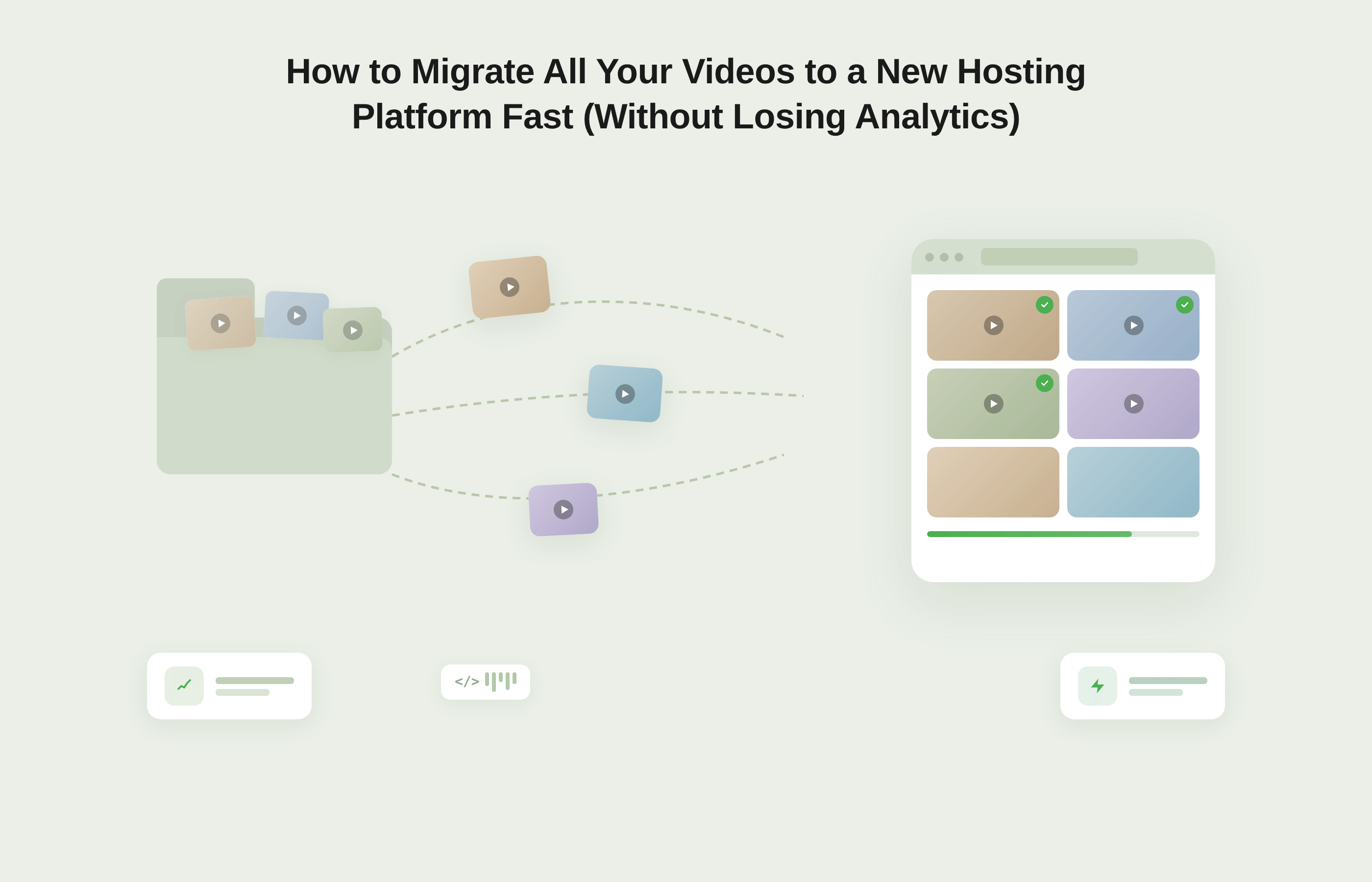 How to Migrate All Your Videos to a New Hosting Platform Fast (Without Losing Analytics)