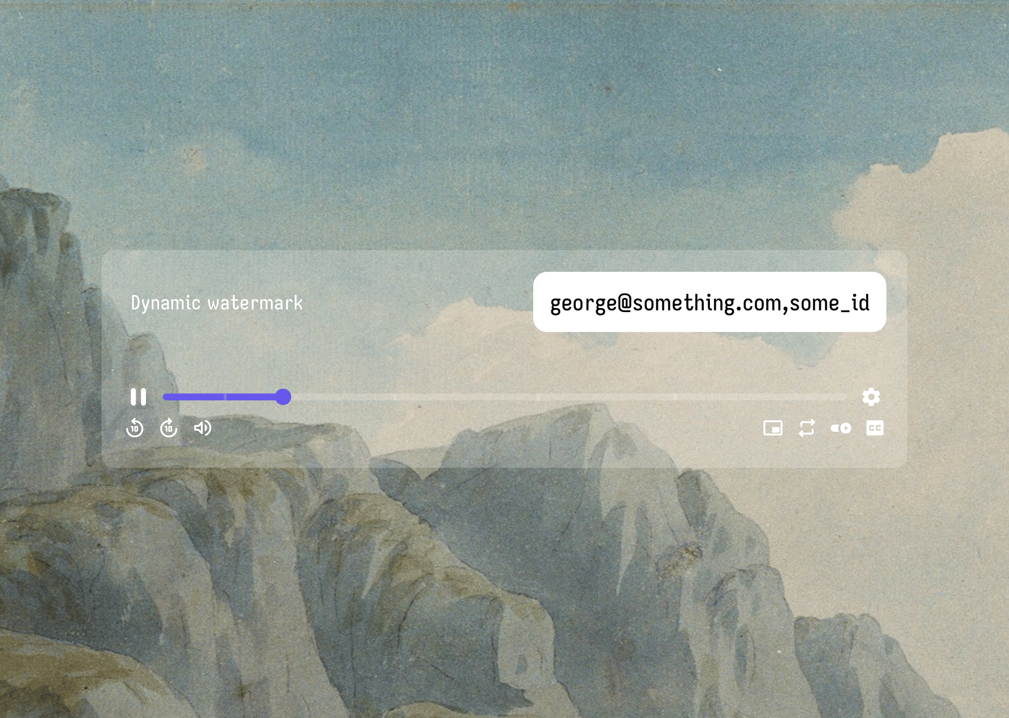 How to Add a Dynamic Watermark to Videos That Shows Each Viewer's Email