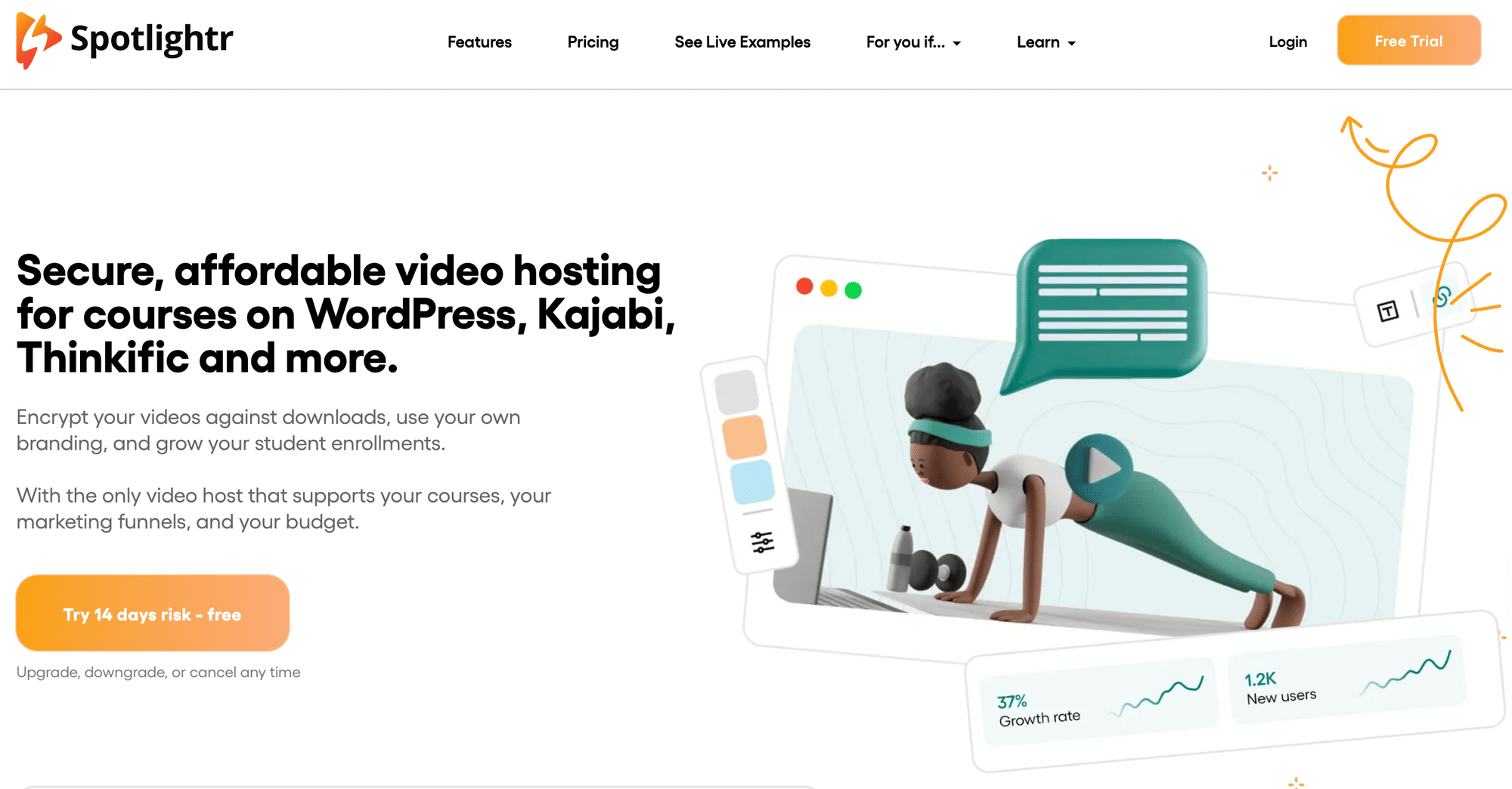 Spotlightr Video player